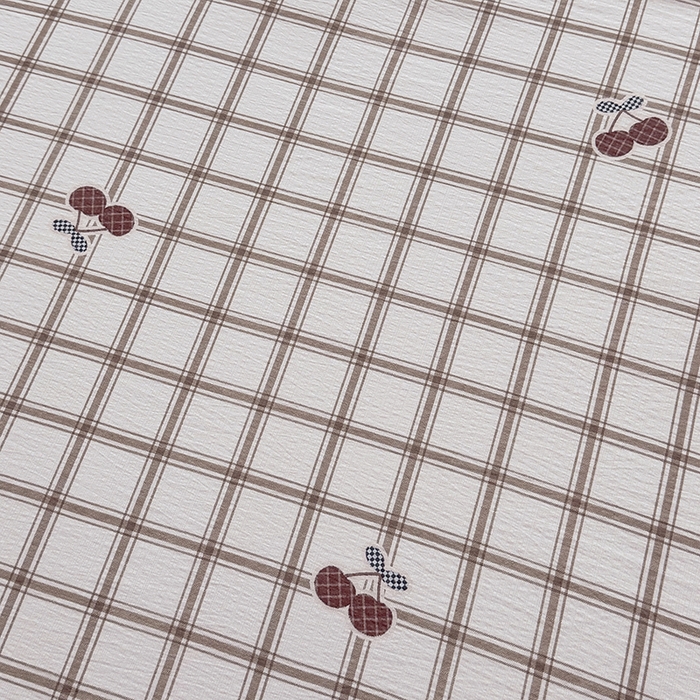 91家纺网 家纺一手货源 找家纺 悠米悠家 2026新款亲肤舒适木棉双层纱印花四件套 云樱格语