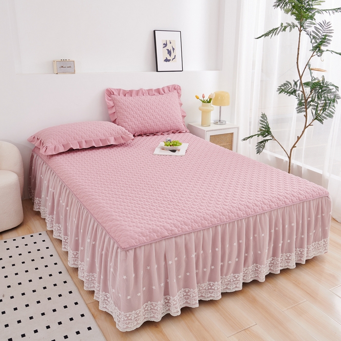 91家纺网 家纺一手货源 找家纺 （总）沁童儿童用品店 2026新款高克重磨毛床裙