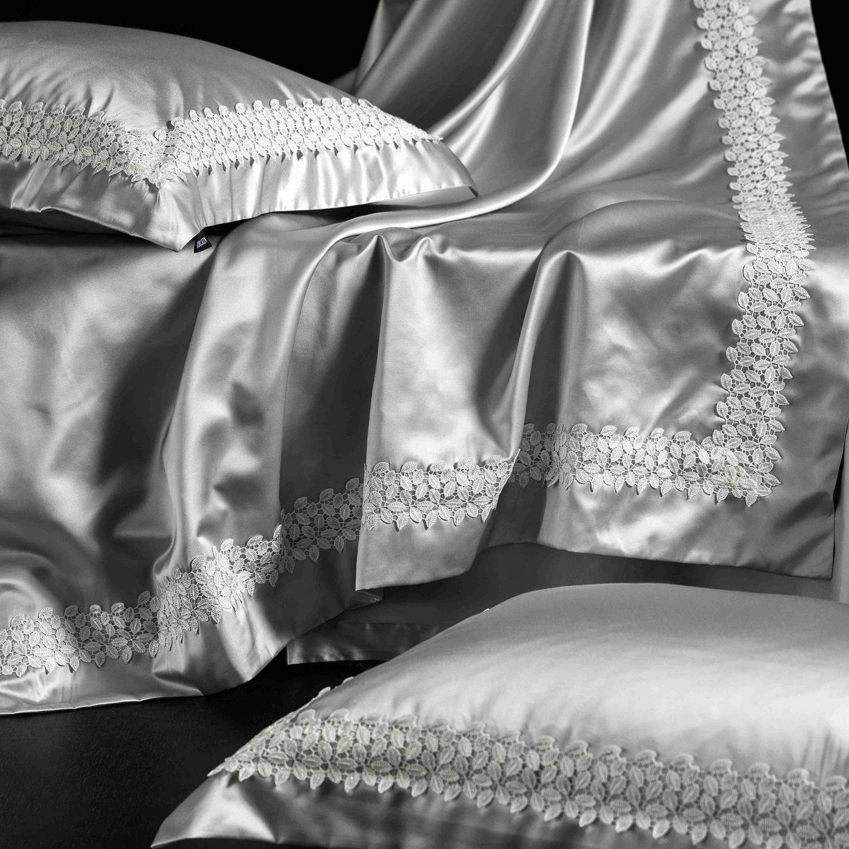 91家纺网 家纺一手货源 找家纺 （总）馨蕊家居 2026春夏新款100s全棉纯棉高精密四件套-知意