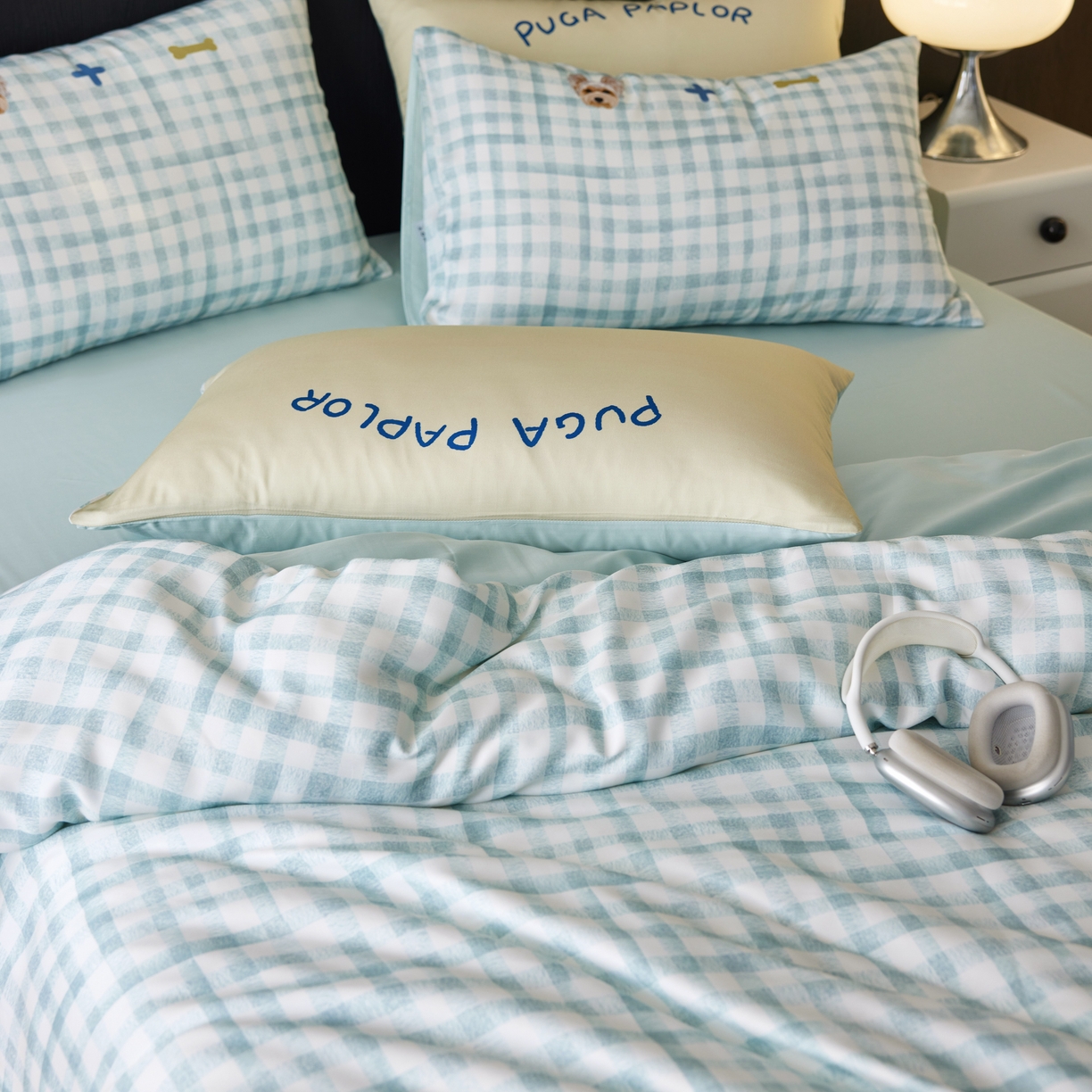 91家纺网 家纺一手货源 找家纺 （总）初拾 2026新款60支奥地利进口兰精天丝数码印花—小狗皮皮