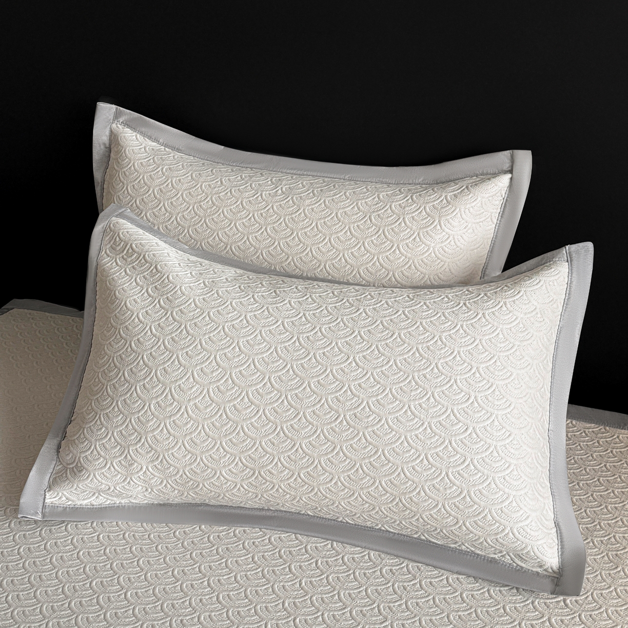 91家纺网 家纺一手货源 找家纺 鑫顺欣 2026新款A类冰豆豆席凉席席子 海纹卡其