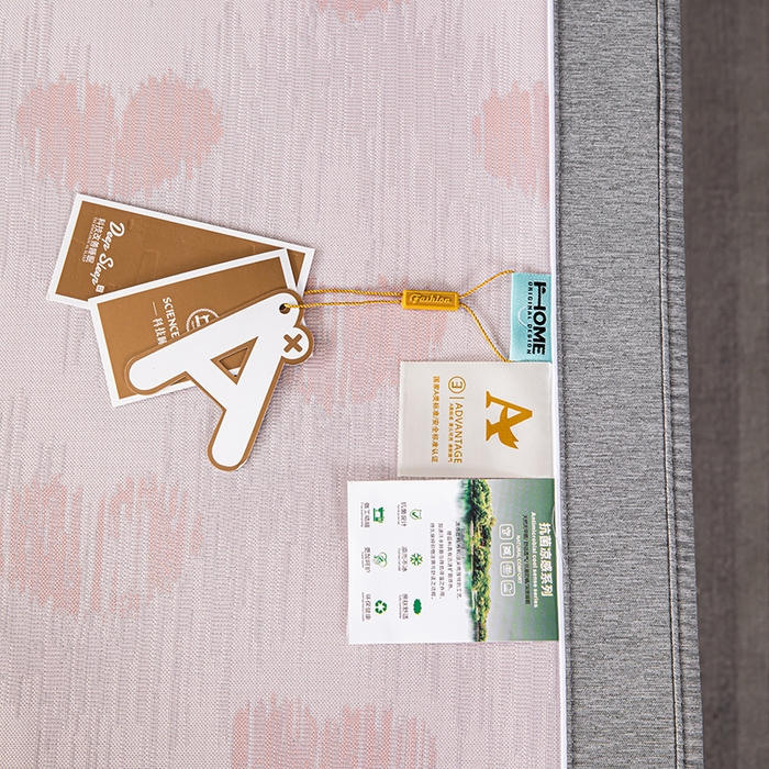 91家纺网 家纺一手货源 找家纺 小牛席业 2026新款爱心凉感冰丝席凉席席子(床笠款) 粉色