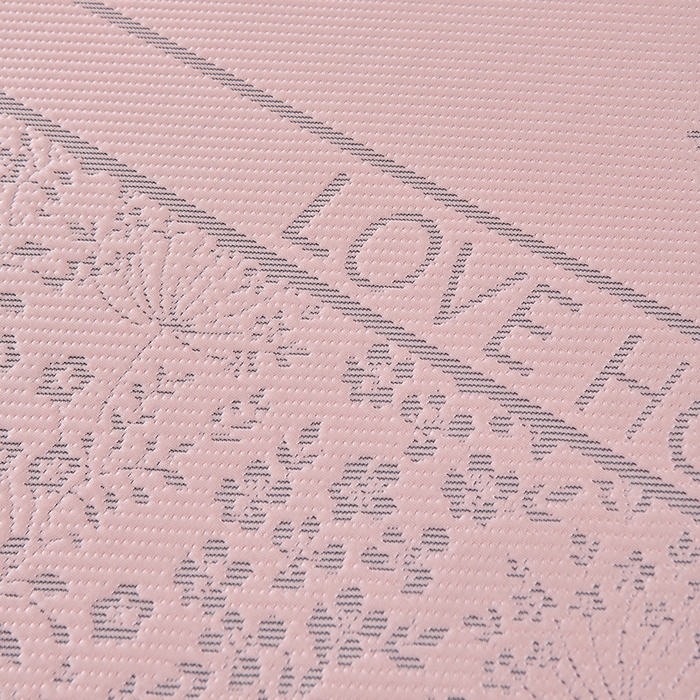 91家纺网 家纺一手货源 找家纺 小牛席业 2026新款韩版小碎花冷感豆豆席凉席席子 粉色