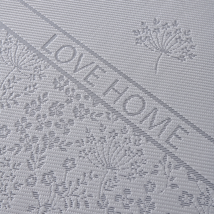 91家纺网 家纺一手货源 找家纺 小牛席业 2026新款韩版小碎花冷感豆豆席凉席席子 灰色