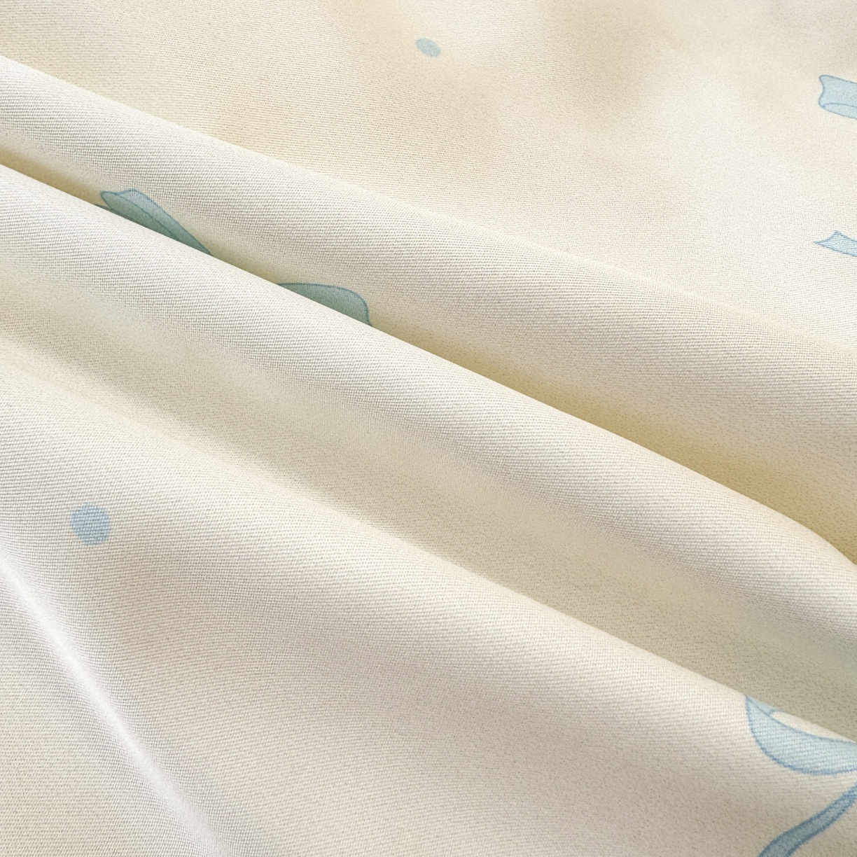 91家纺网 家纺一手货源 找家纺 （总）老K (原美阁） 2026新款蝴蝶结印花冰丝水洗真丝简约款四件套