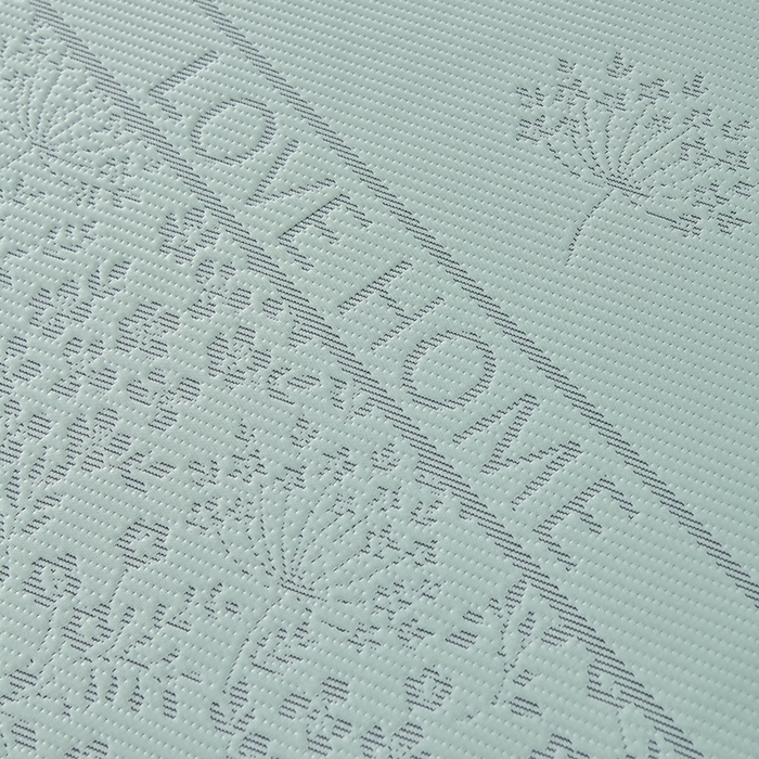 91家纺网 家纺一手货源 找家纺 小牛席业 2026新款韩版小碎花冷感豆豆席凉席席子(床笠款） 抹茶