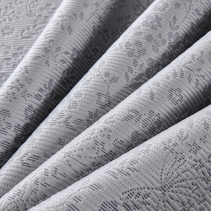 91家纺网 家纺一手货源 找家纺 小牛席业 2026新款韩版小碎花冷感豆豆席凉席席子(床笠款） 灰色