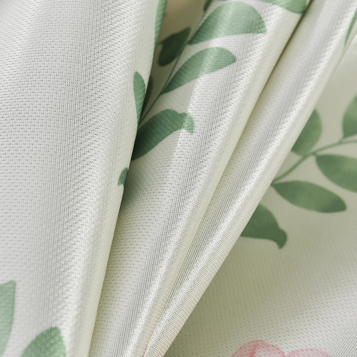 91家纺网 家纺一手货源 找家纺 小牛席业 2026新款加厚款碳光凉感印花冰丝席凉席席子 花间集