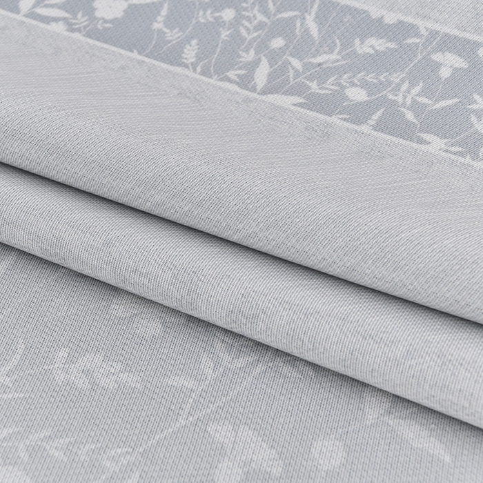 91家纺网 家纺一手货源 找家纺 小牛席业 2026新款加厚款碳光凉感印花冰丝席凉席席子 琉璃叶语-灰色