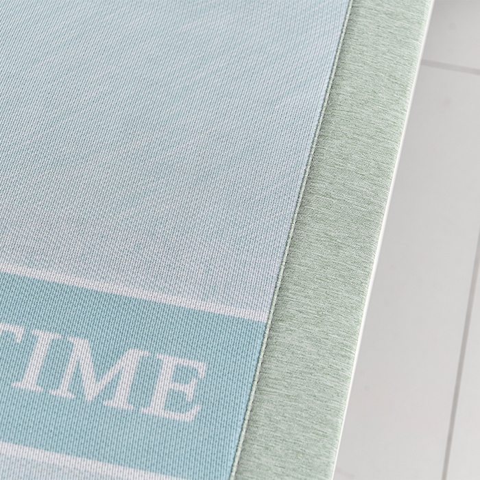 91家纺网 家纺一手货源 找家纺 小牛席业 2026新款加厚款碳光凉感印花冰丝席凉席席子 琉璃叶语-绿色