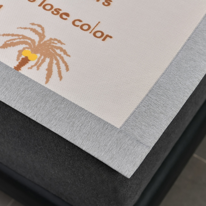 91家纺网 家纺一手货源 找家纺 小牛席业 2026新款加厚款碳光凉感印花冰丝席凉席席子 椰树大象