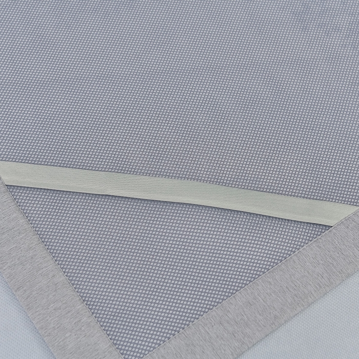 91家纺网 家纺一手货源 找家纺 小牛席业 2026新款加厚款碳光凉感印花冰丝席凉席席子 清新叶语-灰