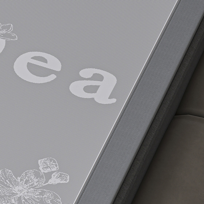 91家纺网 家纺一手货源 找家纺 （总）小牛席业 2026新款PE凉感轻奢赫本提花冰丝席凉席席子