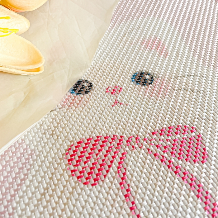 91家纺网 家纺一手货源 找家纺 柒月家居 2026新款小清新印花冰藤系列凉席席子-平铺款 猫猫日记