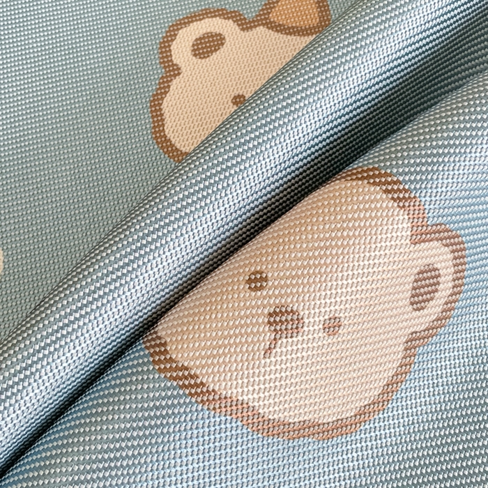 91家纺网 家纺一手货源 找家纺 柒月家居 2026新款小清新印花冰藤系列凉席席子-平铺款 星梦小熊