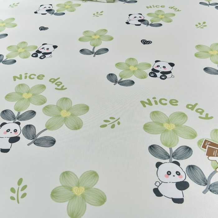 91家纺网 家纺一手货源 找家纺 （总）小牛席业 2026新款加厚款碳光凉感印花冰丝席凉席席子(床笠款）