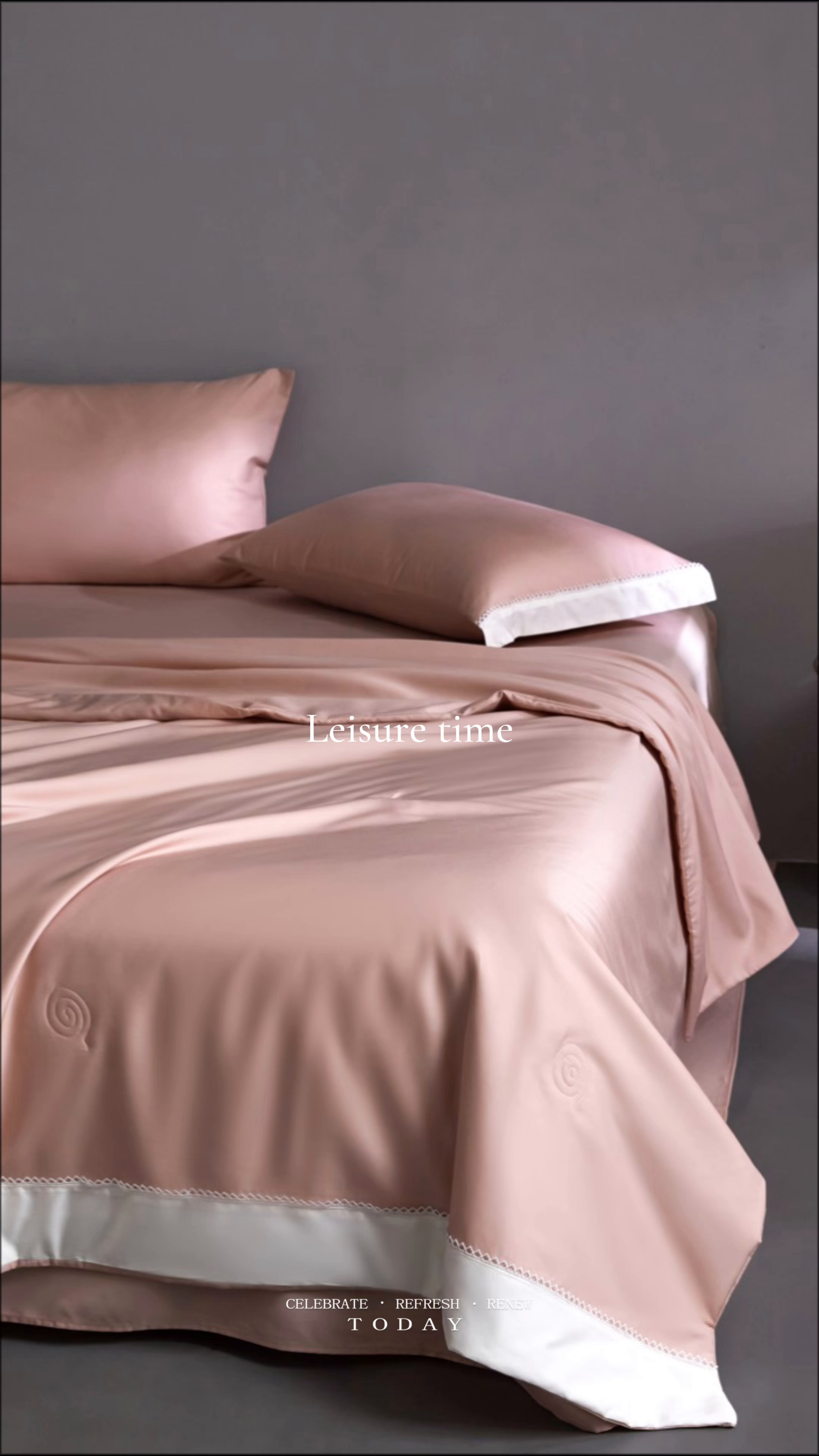 91家纺网 家纺一手货源 找家纺 金奇达家纺 2026新款茧养软夹心蚕丝四件套-丝颜悦色（标准号全网控价（折后券后）不低于299元 单夏被会员-40元 四件套会员-30） 丝颜悦色-缦豆沙