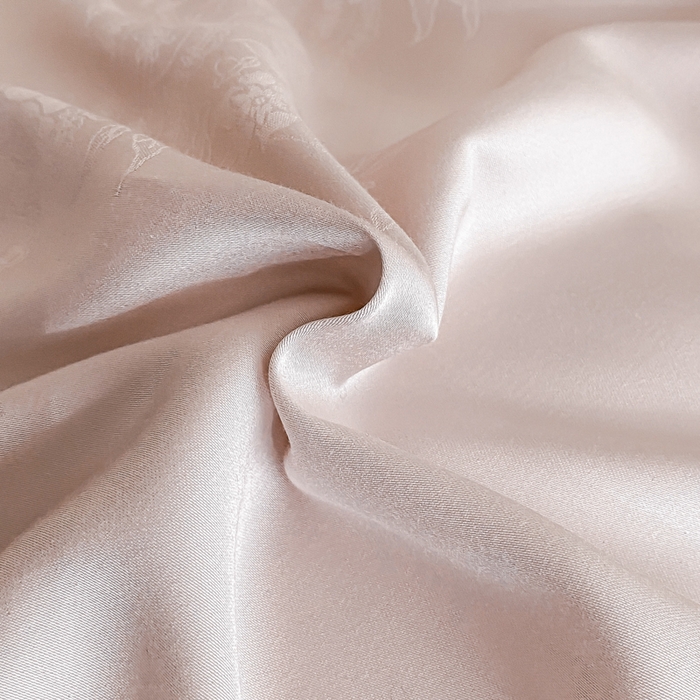 91家纺网 家纺一手货源 找家纺 琪格格纺织 2026新款纯棉全棉60s贡缎轻奢大提花四件套 纯棉贡缎 淡妍香芋紫