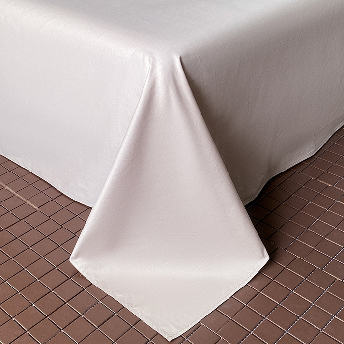 91家纺网 家纺一手货源 找家纺 琪格格纺织 2026新款纯棉全棉60s贡缎轻奢大提花四件套 纯棉贡缎 清影粉紫