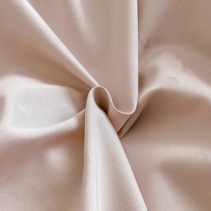 91家纺网 家纺一手货源 找家纺 琪格格纺织 2026新款纯棉全棉60s贡缎轻奢大提花四件套 纯棉贡缎提花 小爱心香芋紫