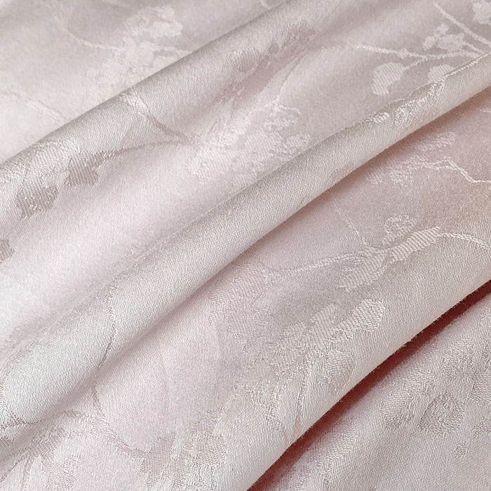 91家纺网 家纺一手货源 找家纺 琪格格纺织 2026新款纯棉全棉60s贡缎轻奢大提花四件套 纯棉贡缎 清影粉紫