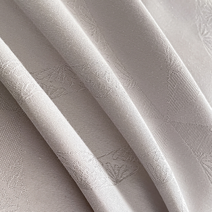 91家纺网 家纺一手货源 找家纺 琪格格纺织 2026新款纯棉全棉60s贡缎轻奢大提花四件套 纯棉贡缎 彩云乐园灰