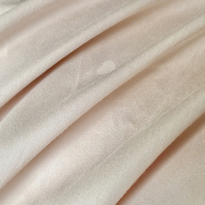 91家纺网 家纺一手货源 找家纺 琪格格纺织 2026新款纯棉全棉60s贡缎轻奢大提花四件套 纯棉贡缎 小爱心浅咖