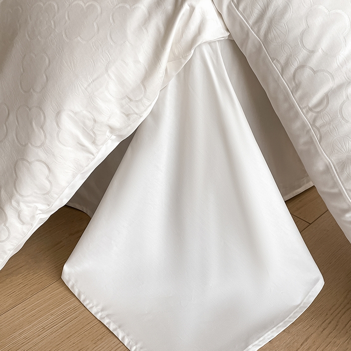 91家纺网 家纺一手货源 找家纺 琪格格纺织 2026新款纯棉全棉60s贡缎轻奢大提花四件套 纯棉贡缎 薇妮莎白