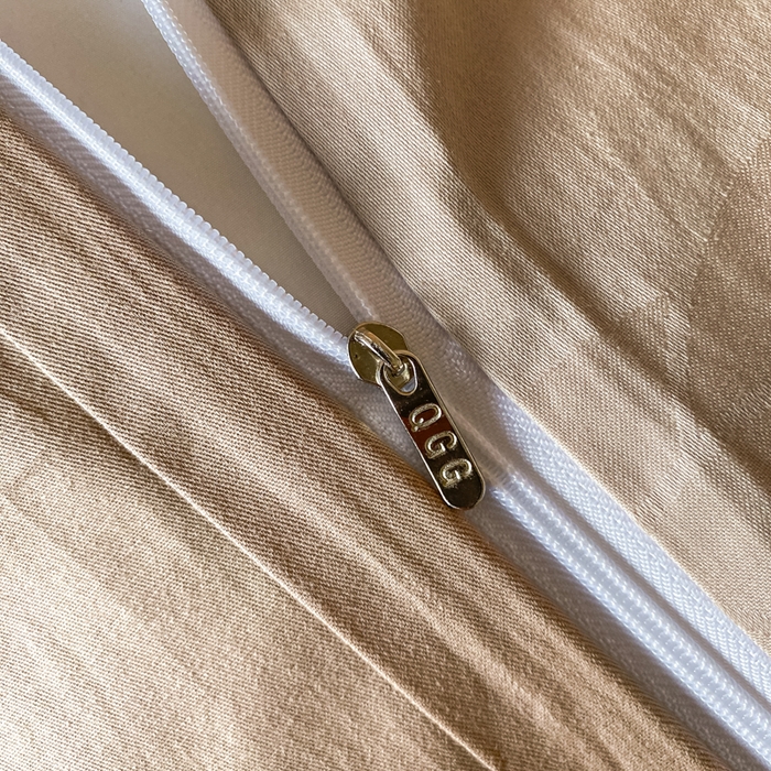 91家纺网 家纺一手货源 找家纺 琪格格纺织 2026新款纯棉全棉60s贡缎轻奢大提花四件套 纯棉贡缎 麦穗咖