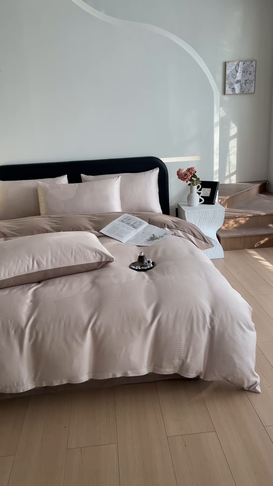 91家纺网 家纺一手货源 找家纺 琪格格纺织 2026新款纯棉全棉60s贡缎轻奢大提花四件套 纯棉贡缎 苏乡