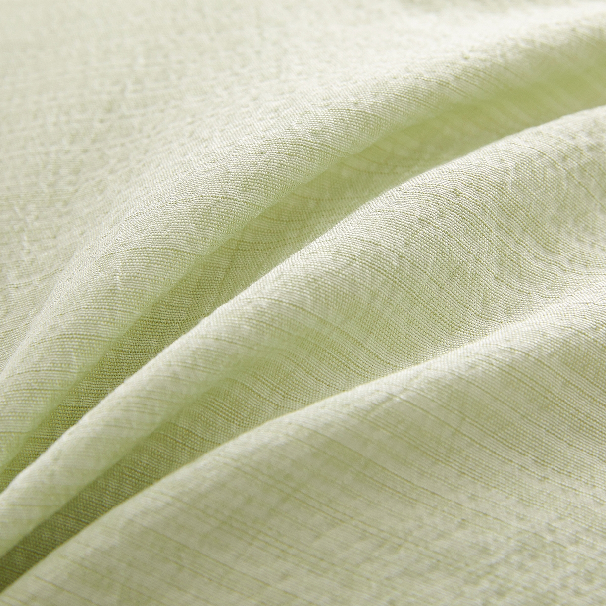 91家纺网 家纺一手货源 找家纺 晓时候 2026A类云感双层纱夏被四件套新疆棉花被无染夏凉被空调被 青竹绿