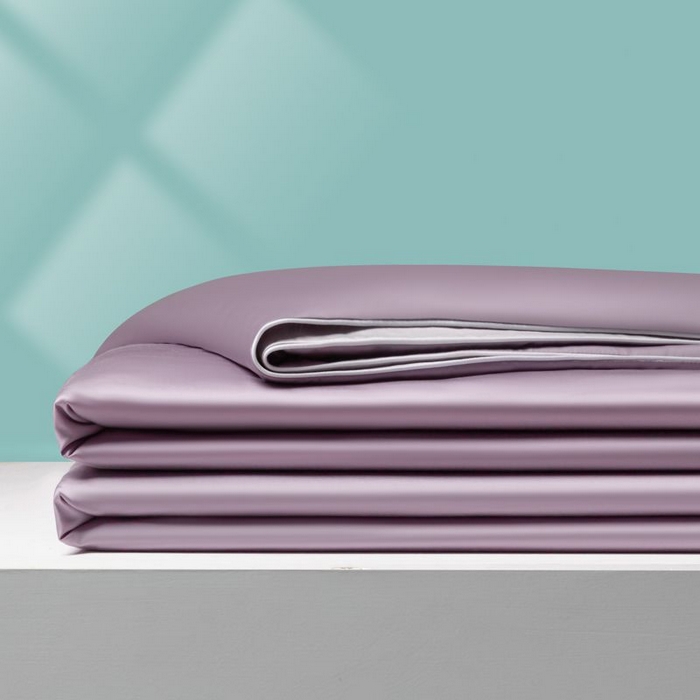 91家纺网 家纺一手货源 找家纺 悦织湾家纺 2026春夏新款麻绳款冰丝夏被夏凉被空调被 麻绳款夏被-风信紫+青灰