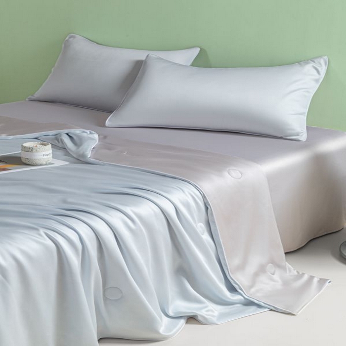 91家纺网 家纺一手货源 找家纺 （总）悦织湾家纺 2026春夏新款麻绳款冰丝夏被夏凉被四件套