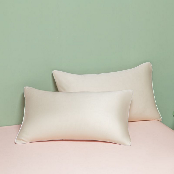 91家纺网 家纺一手货源 找家纺 悦织湾家纺 2026春夏新款麻绳款冰丝夏被夏凉被四件套 麻绳款夏被-奶昔白+粉