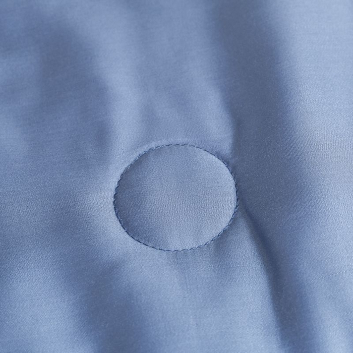 91家纺网 家纺一手货源 找家纺 悦织湾家纺 2026春夏新款麻绳款冰丝夏被夏凉被四件套 麻绳款夏被-星海蓝+青灰