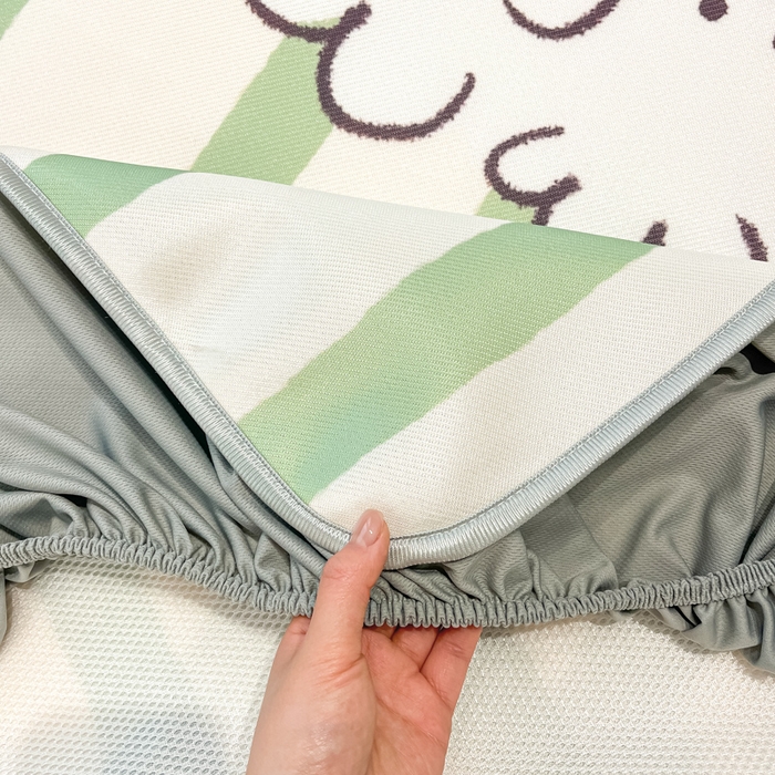 91家纺网 家纺一手货源 找家纺 （总）暮思家居 2026新款正版授权miiiiichan大版数码印花可机洗1200D冰丝席子凉席