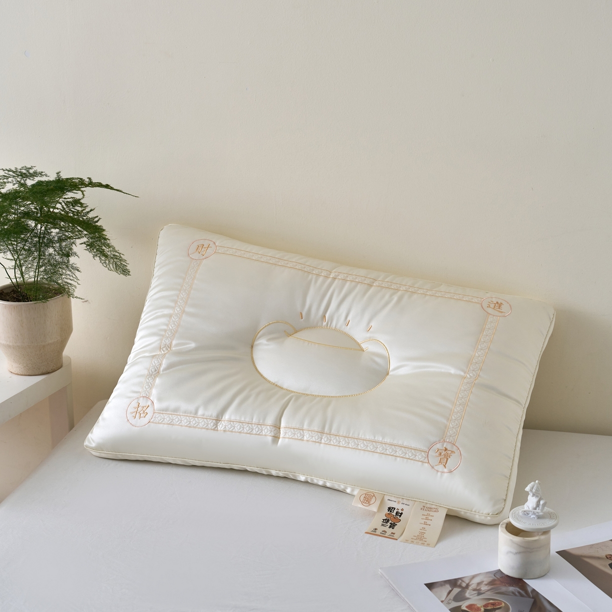 91家纺网 家纺一手货源 找家纺 （总）糖果枕芯 2026新款枕芯高端枕头招财进宝功能枕护颈枕头枕芯