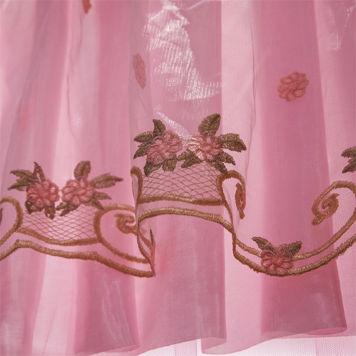 91家纺网 家纺一手货源 找家纺 舞夜盛世 2026新款超大空间加密加厚导轨款蚊帐-D-01 D-01-粉色