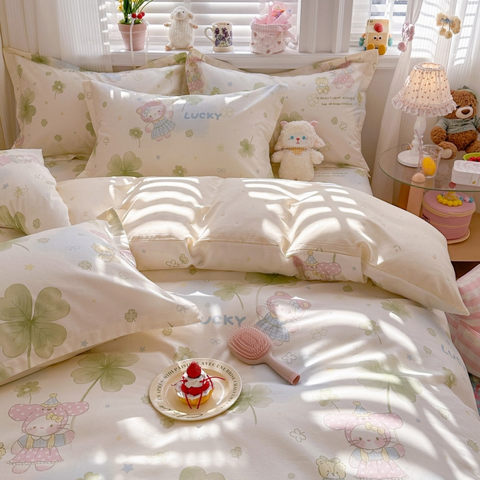 91家纺网 家纺一手货源 找家纺 （总）绵庭家纺 2026新款全棉印花四件套