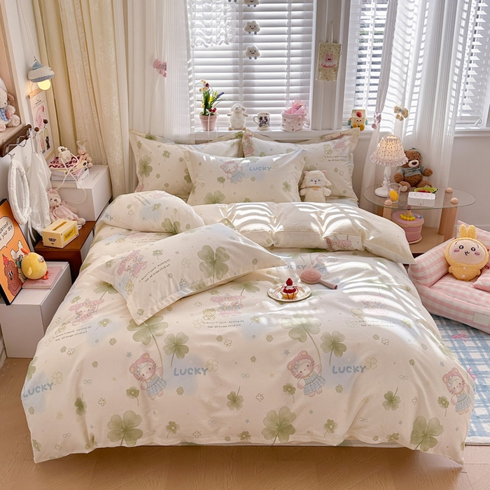 91家纺网 家纺一手货源 找家纺 （总）绵庭家纺 2026新款全棉印花四件套