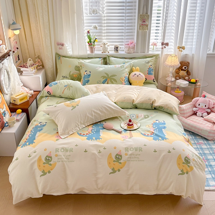 91家纺网 家纺一手货源 找家纺 （总）绵庭家纺 2026新款全棉印花四件套