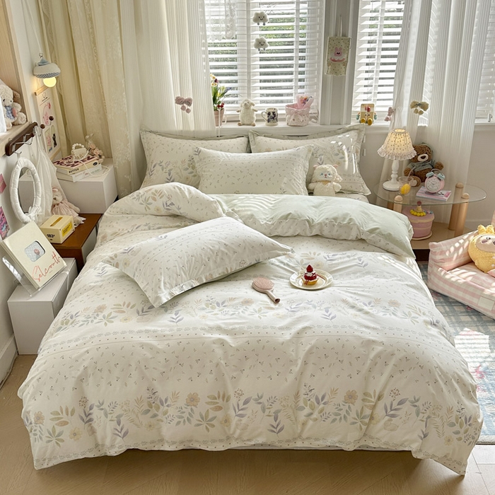 91家纺网 家纺一手货源 找家纺 （总）绵庭家纺 2026新款全棉印花四件套