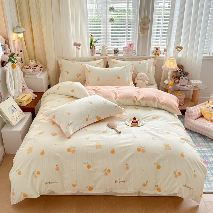 91家纺网 家纺一手货源 找家纺 （总）绵庭家纺 2026新款全棉印花四件套