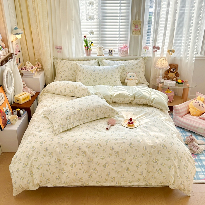 91家纺网 家纺一手货源 找家纺 （总）绵庭家纺 2026新款全棉印花四件套