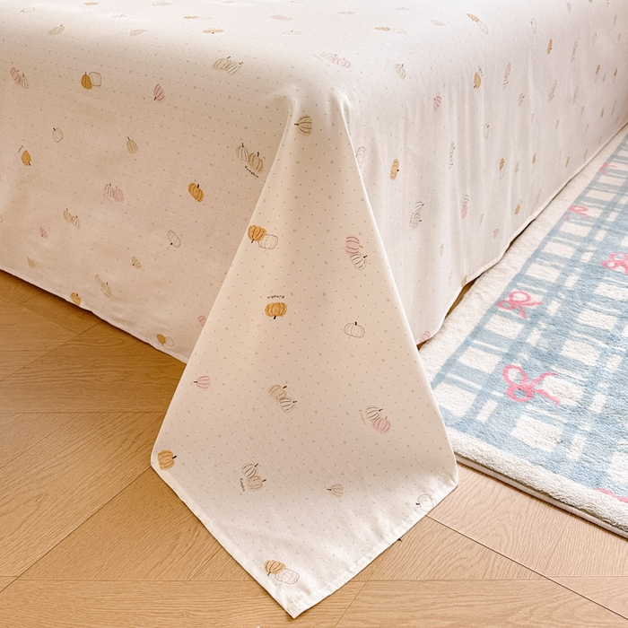 91家纺网 家纺一手货源 找家纺 绵庭家纺 2026新款全棉印花四件套 园可可