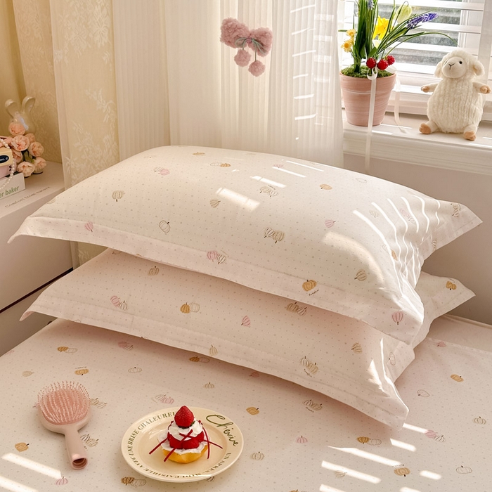 91家纺网 家纺一手货源 找家纺 绵庭家纺 2026新款全棉印花四件套 园可可