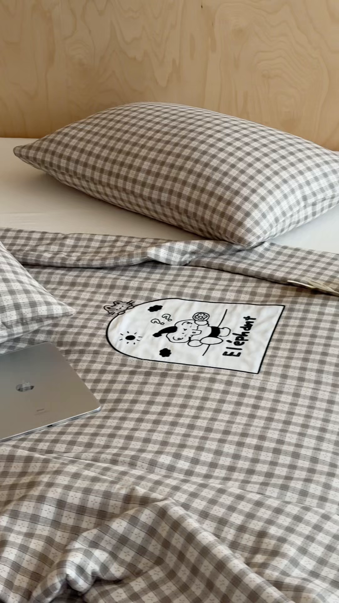 91家纺网 家纺一手货源 找家纺 一加一 2026新款全棉纯棉双层纱贴布绣大豆夏被夏凉被空调被-格格乐园 晚安小象