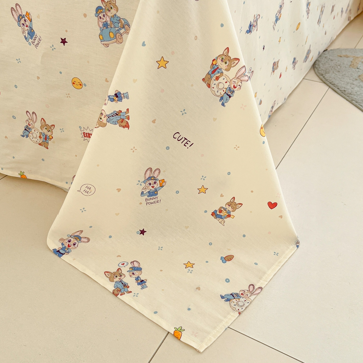 91家纺网 家纺一手货源 找家纺 莱通家纺 2026春夏新款12868全棉印花四件套单品系列二-四件套提供买家秀，预留缩水率） 疯狂小cp