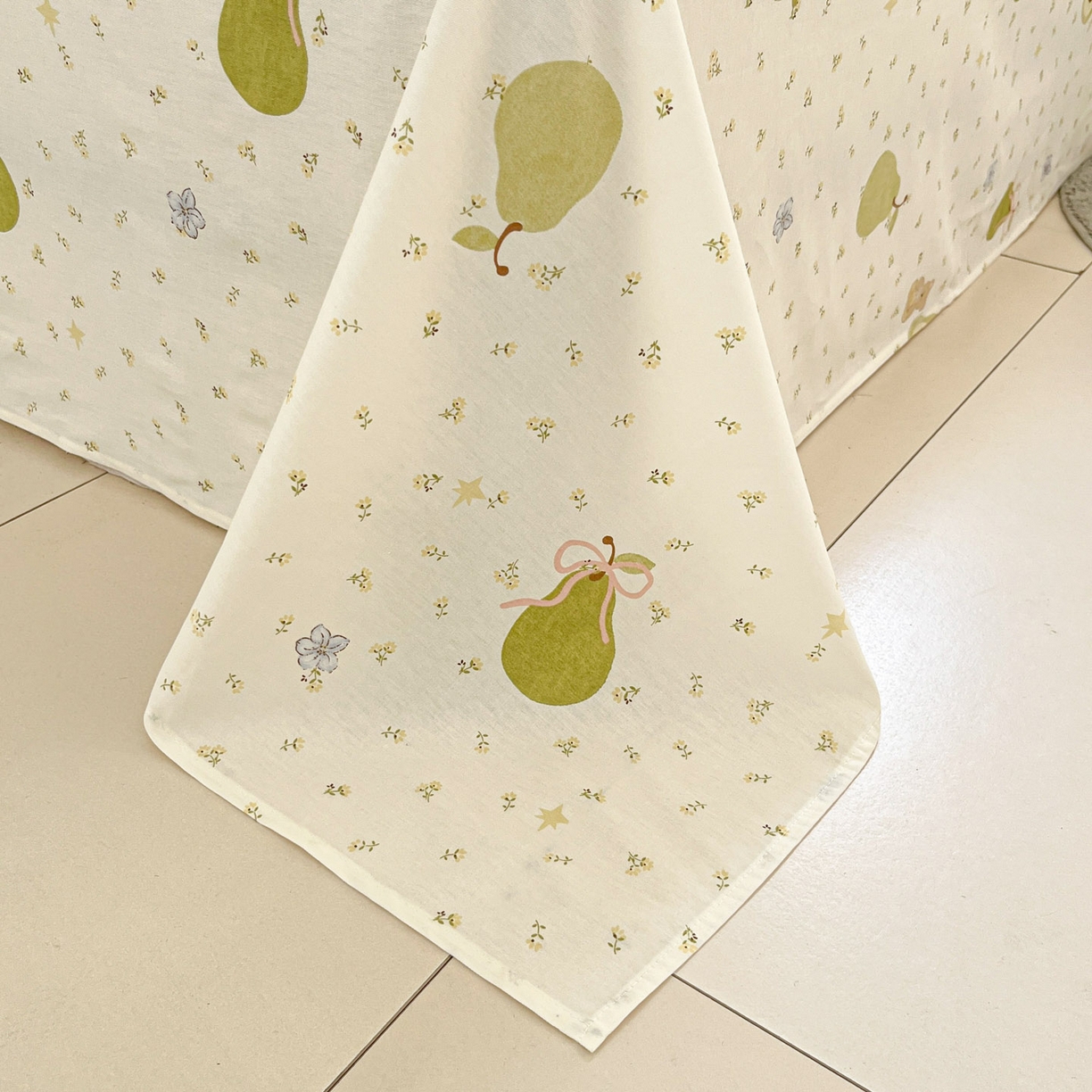 91家纺网 家纺一手货源 找家纺 莱通家纺 2026春夏新款12868全棉印花四件套单品系列二-四件套提供买家秀，预留缩水率） 果味时光