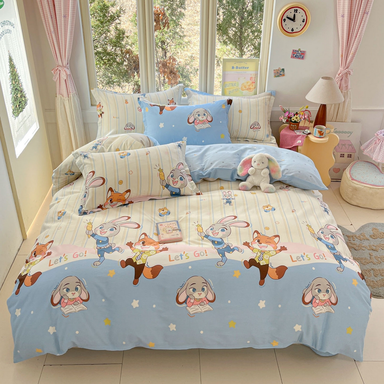 莱通家纺 2026春夏新款12868全棉印花四件套单品系列二-四件套提供买家秀，预留缩水率） 狂野秘境